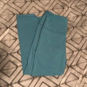 Yogalicious LUX teal leggings